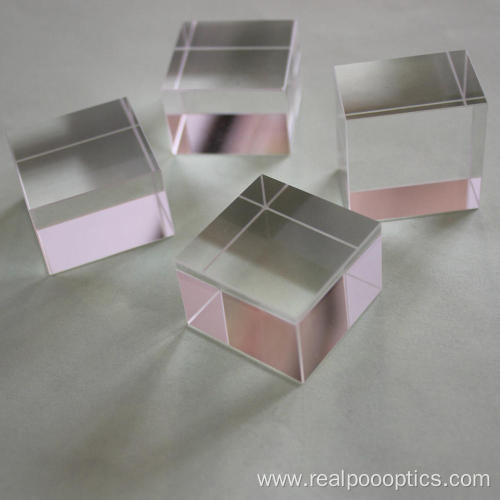 Optical N-BK7 uncoated Cubic prism for beauty apparatus